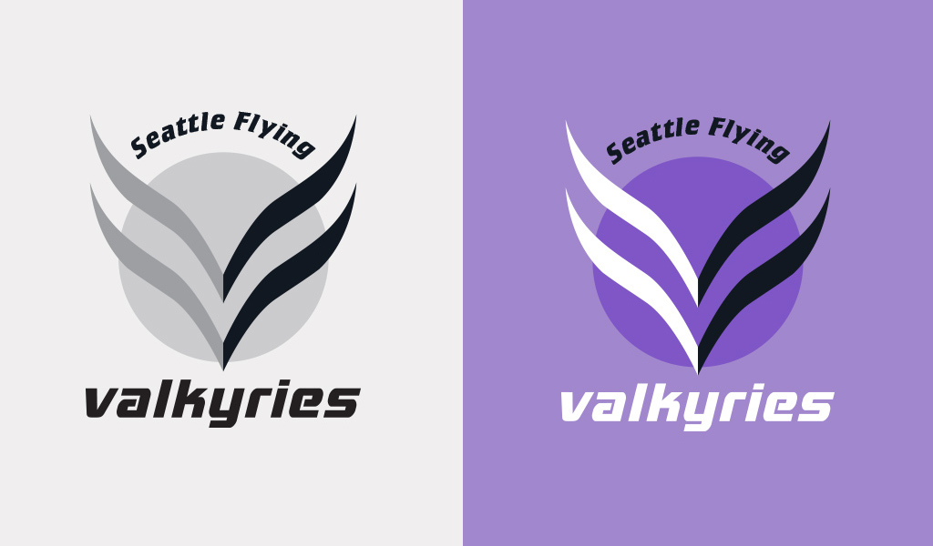 Seattle Flying Valkyries logo